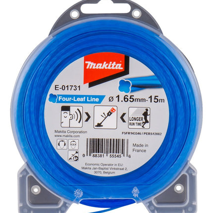 Makita Maaidraad 1,65X15MTR Blauw Blw – E-01731