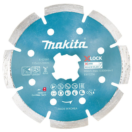 Makita Diamantschijf 115mm X-L 115X22,2mm – E-02060