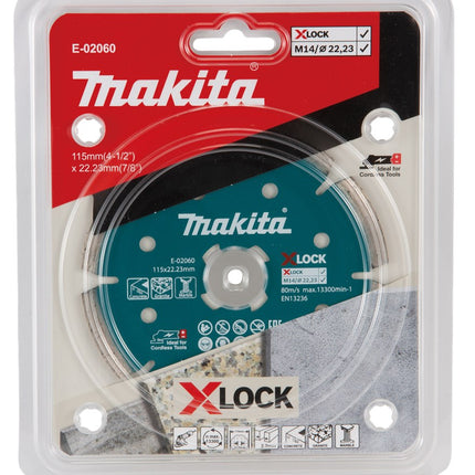 Makita Diamantschijf 115mm X-L 115X22,2mm – E-02060