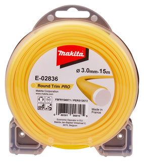Makita Maaidraad 3,0mm X 15M Rond – E-02836