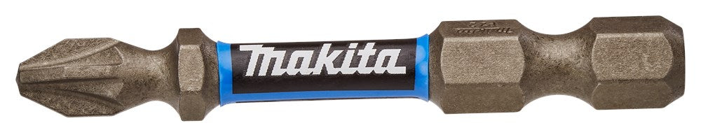 Makita Slagschroefbit PZ2X50mm 10 stuks Impact Premier – E-03383