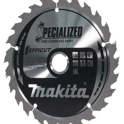 Afbeelding Makita zaagb hout 150x20x1,4 25t 23g E-06909
