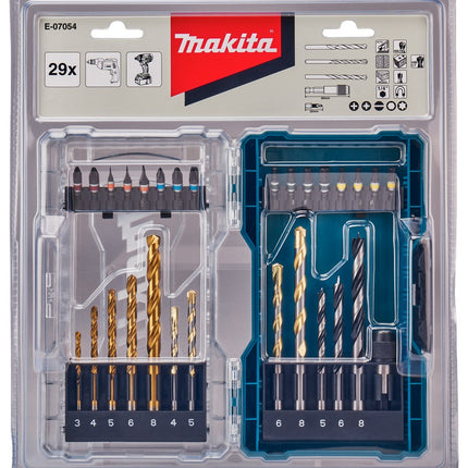 Makita BOOR-/SCHROEFBITSET 29-DELIG