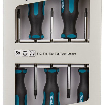 Makita Schroevendraaierset 5-Delig Schroevendraaier Set 5-DLG – E-10534