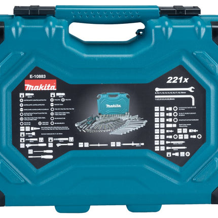 Makita Handgereedschapset 221-Delig – E-10883