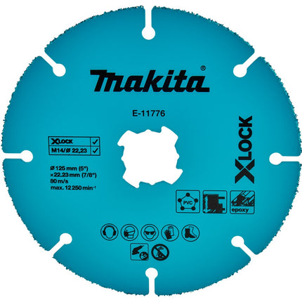 Makita Doorslijpschijf 125mm TCG Diamantschijf X-Lock – E-11776