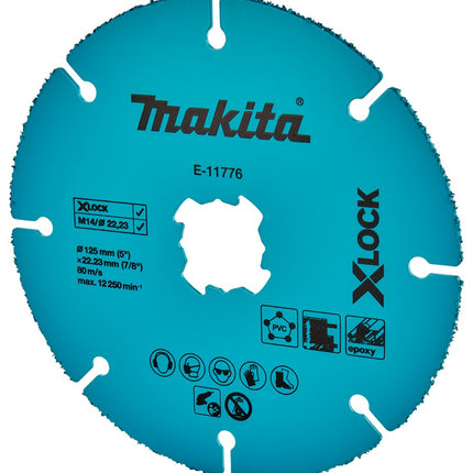 Makita Doorslijpschijf 125mm TCG Diamantschijf X-Lock – E-11776