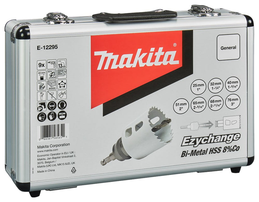 Makita Gatzaagset 10-DLG Snelwissel 20-65mm 10-Delig – E-12295