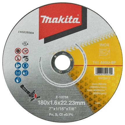 Makita DOORSLIJPSCHIJF RVS