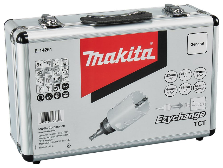 Makita Gatzaagset 8-Delig Hout/metaal/steen – E-14261