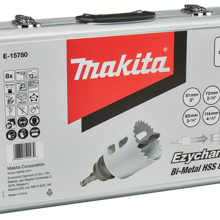 Makita Gatzaagset 8-Delig Hout/metaal Ezy 8-DLG 51-133 – E-15780