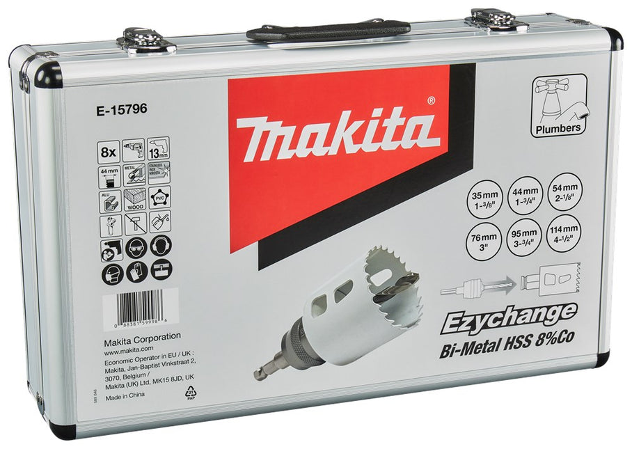 Makita Gatzaagset 8-Delig Hout/metaal Ezy 8-DLG 35-114 – E-15796