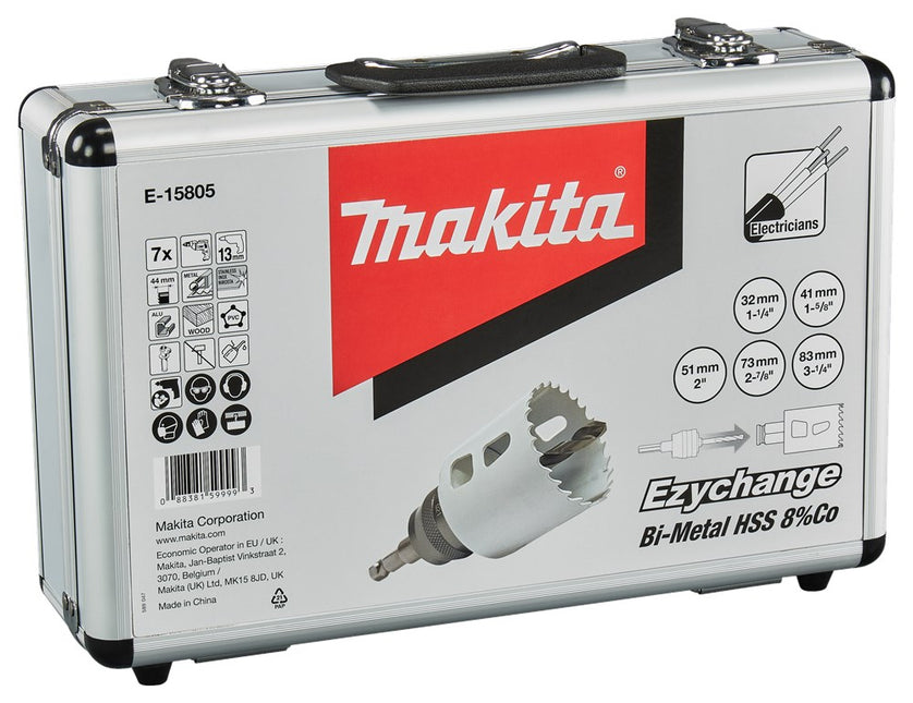 Makita Gatzaagset 7-Delig Hout/metaal Ezy 7-DLG 32-83 – E-15805