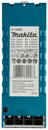 Makita MULTIBOORSET 8-DELIG