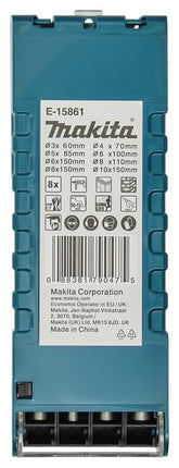 Makita Steenborenset 8-Delig – E-15861