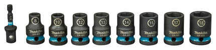 MAKITA KRACHTDOPPENSET 9-DELIG 1/2      IMPACT BLACK
