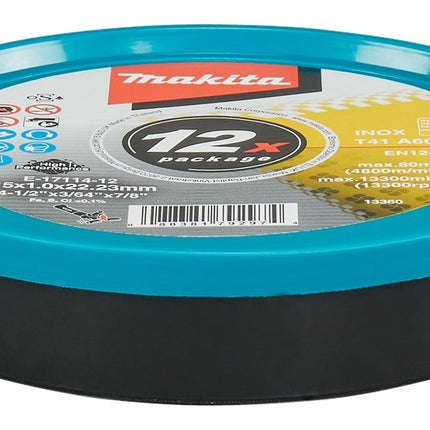 Makita DOORSLIJPSCHIJF RVS A60V