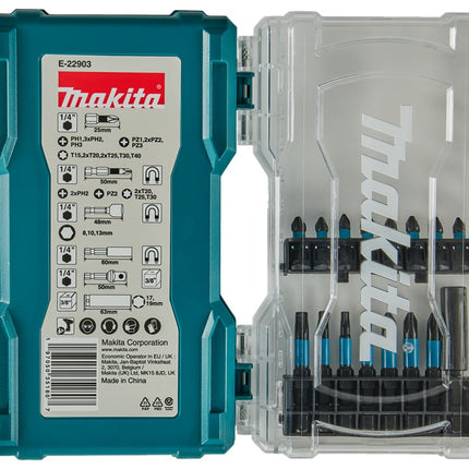 Makita Schroefbitset 30-Delig Impblack – E-22903
