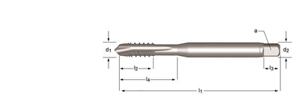 Machinetap M8 Onderbroken Draad – 45688