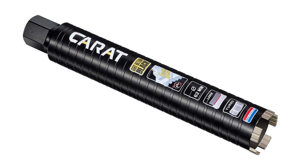 CARAT LASER DIAMANTBOOR Ø62x300x5/4" UNCDRY BETON BLACK