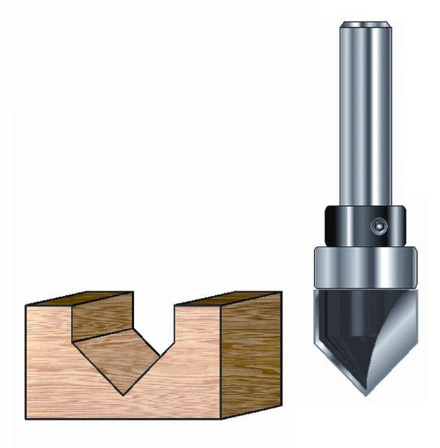 ENT V-Groeffrees 90 GR. M/lager D=8 – 7912180