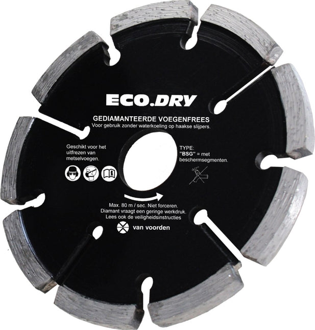 Van Voorden Diamantschijf 125X6.4mm ECO DRY Voegenfrees – 267566