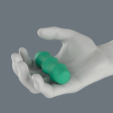Het basisidee voor de oorspronkelijke Kraftform-greep - de hand bepaalt het ontwerp van de greep - heeft zich tot op de dag van vandaag uitstekend bewezen. Reeds in de 60er jaren heeft Wera in samenwerking met het wereldwijd bekende Fraunhofer-Institut für Arbeitswirtschaft und Organisation een schr