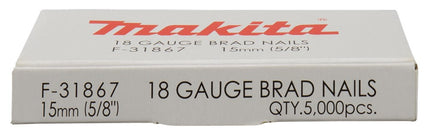 Makita BRAD 15mm 1,0X1,2mm – F-31867