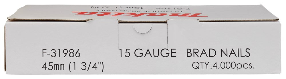 Makita BRAD 45mm 1,4X1,8mm – F-31986