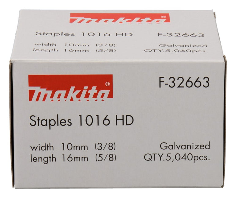 Makita Niet 16mm 10,0X0,6X1,2mm 10,55X0,55X1,15mm – F-32663