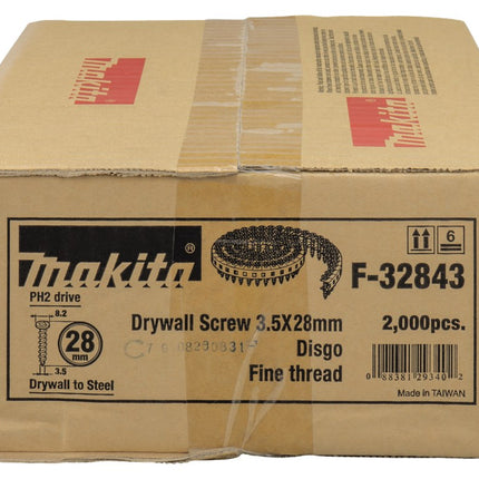 Makita Schroeflint Gipsplaat 3,5X28mm – F-32843