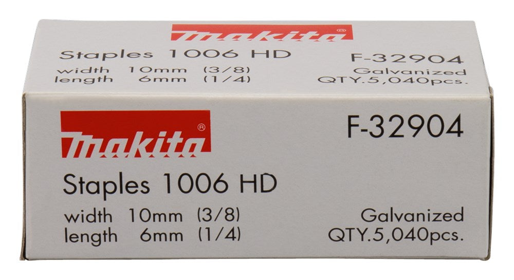 Makita Niet 6mm 10,0X0,6X1,2mm 10,55X0,55X1,15mm – F-32904