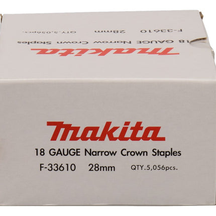 Makita Niet 28mm 6,0X1,0X1,2mm 6,35X1,1X1,3mm – F-33610