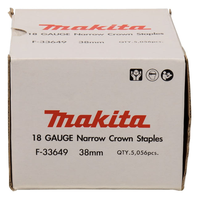 Makita Niet 38mm 6,0X1,0X1,2mm 6,35X1,1X1,3mm – F-33649