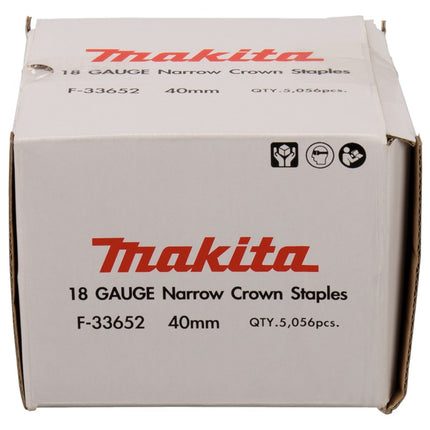 Makita Niet 40mm 6,0X1,0X1,2mm 6,35X1,1X1,3mm – F-33652