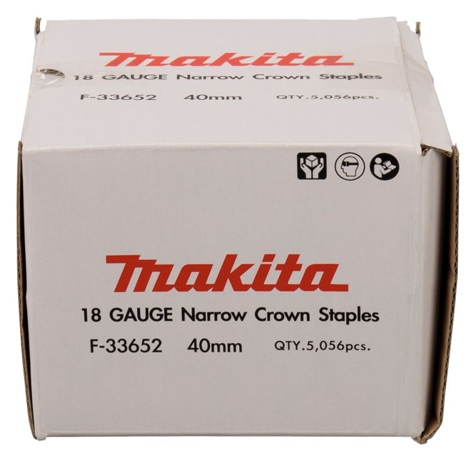 Makita Niet 40mm 6,0X1,0X1,2mm 6,35X1,1X1,3mm – F-33652