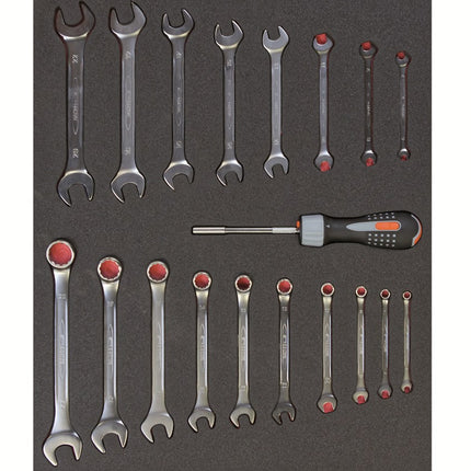 Afbeelding BAHCO gevulde inlay sleutels FF1A02