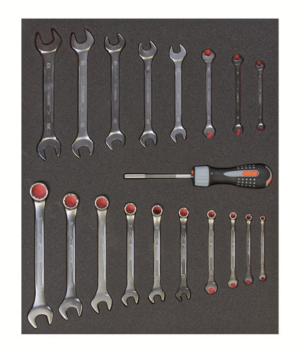 Afbeelding BAHCO gevulde inlay sleutels FF1A02