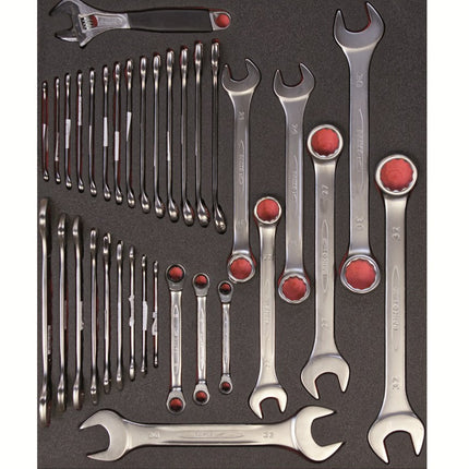 Afbeelding BAHCO gevulde inlay sleutels FF1A09