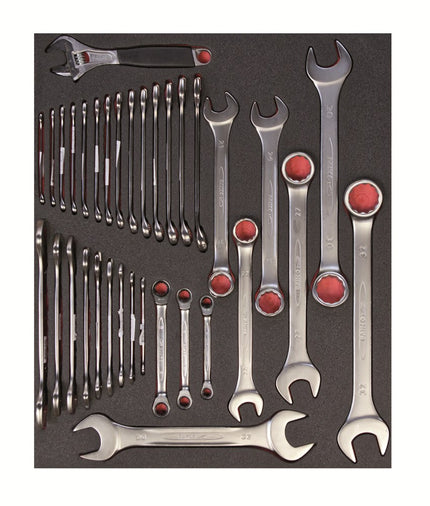 Afbeelding BAHCO gevulde inlay sleutels FF1A09