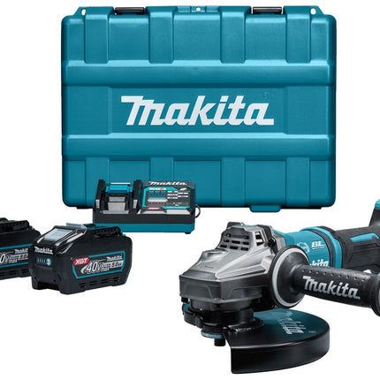 Makita GA038GT203 40V Max Haakse Slijper 230 mm