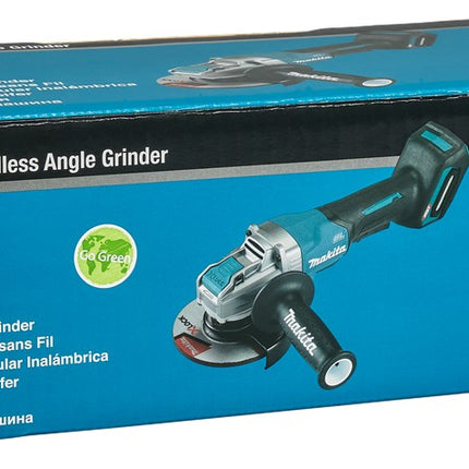 Makita GA047GZ 40V Max Haakse Slijper 125mm X-LOCK
