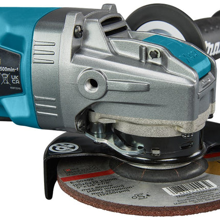 Makita GA047GZ 40V Max Haakse Slijper 125mm X-LOCK