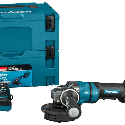 Makita GA050GT101 40V Max Haakse Slijper 125 mm