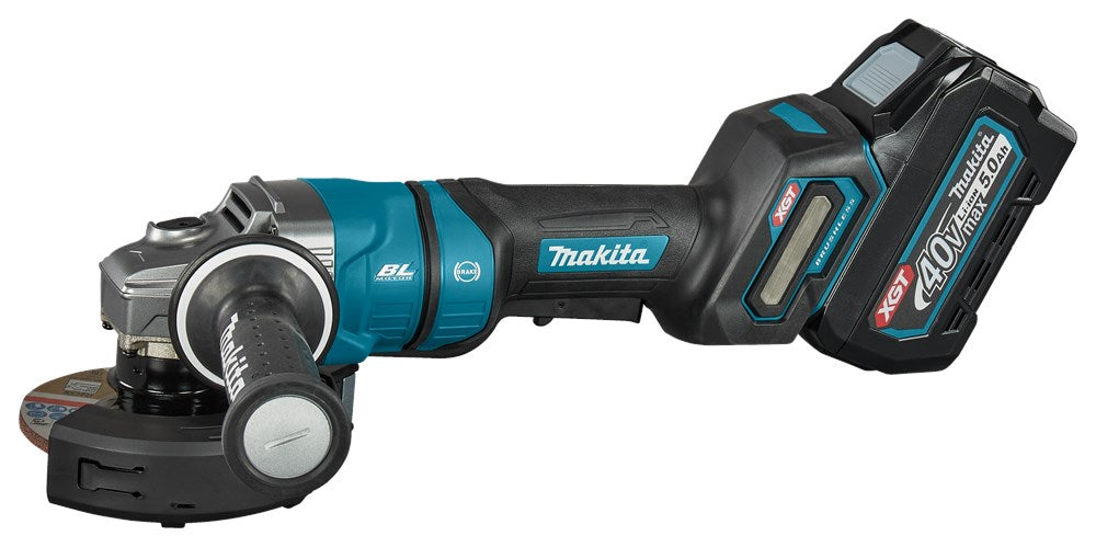 Makita GA050GT101 40V Max Haakse Slijper 125 mm