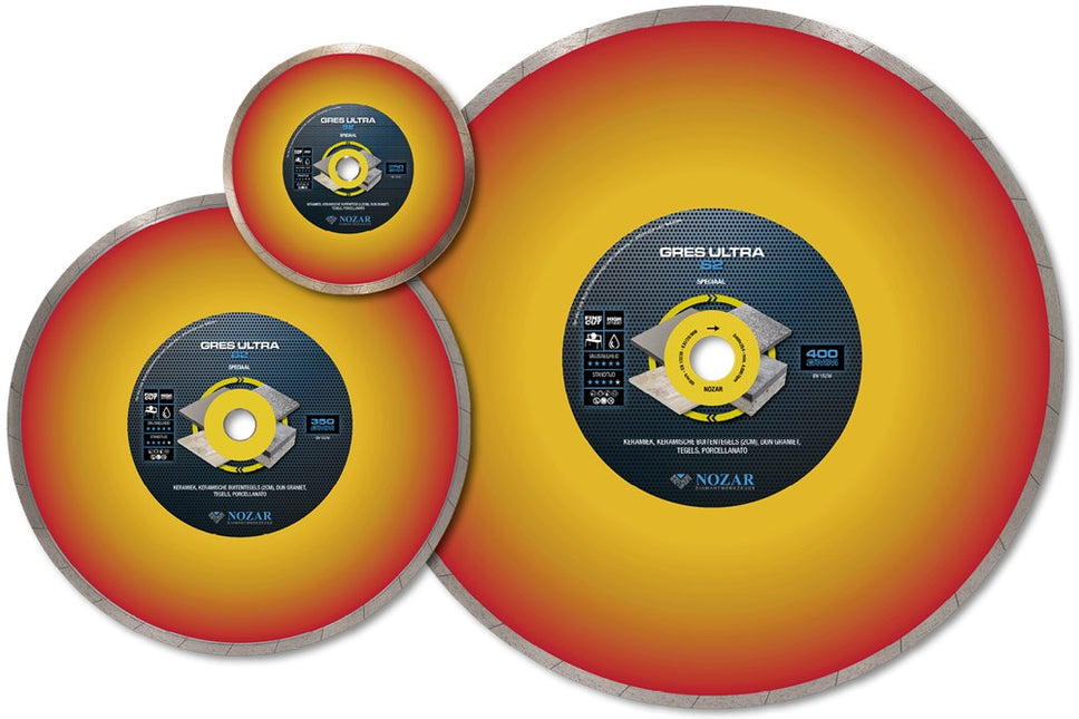 Nozar Diamantblad GRES Ultra S2 300mm / 25,4mm – 6442222