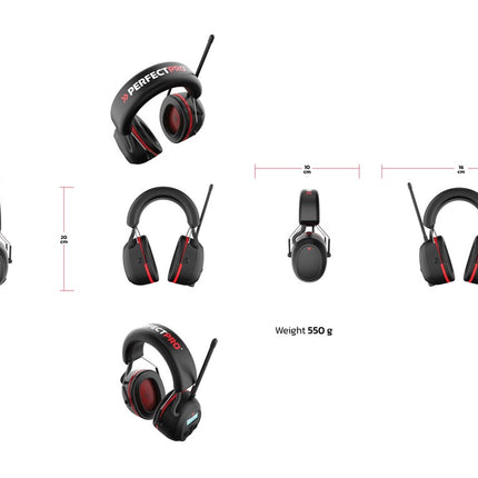 Perfectpro H-40 Gehoorbescherming Earmuffs