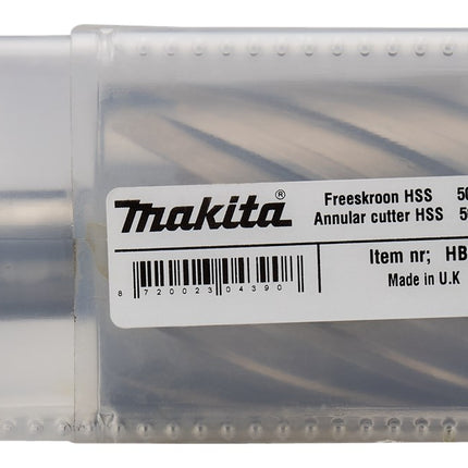 Makita Kernboor HSS 50X50mm Freeskroon – HB50L