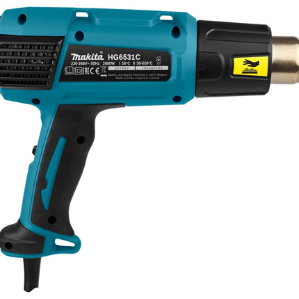 Makita HG6531Ck 230V Heteluchtpistool 230V