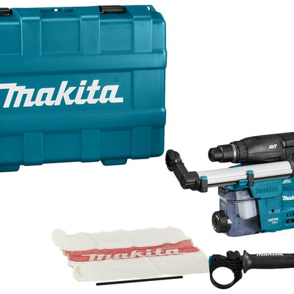 Makita HR008GZ03 40V Max Combihamer met Stofafzuiging